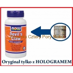 Diabelski pazur Korzeń diabelskiego pazura Devils Claw Now Foods 500 mg